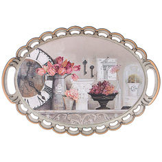 Поднос старинный Lefard Прованс 45х32 см