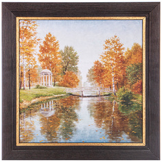 Картина в раме Lefard 30х30 см, венге с золотом