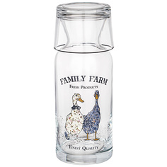 Графин с крышкой-стаканом Rakle Geese 700 мл