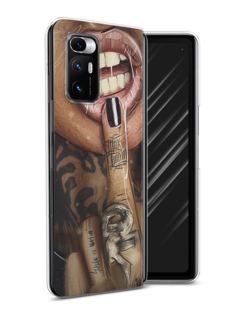Чехол Awog на Xiaomi Mi Mix Fold "Девушка с татуировками"