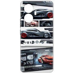 Чехол-накладка Софт Гаражный постер для Realme 10 Pro+ Krutoff