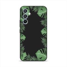 Чехол Awog на Samsung Galaxy A54 5G "Листья папоротника рамка"