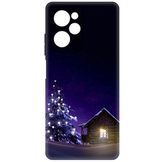 Чехол-накладка Софт Зимний домик для Poco X5 Pro Krutoff