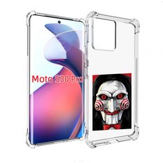 Чехол MyPads кукла из пилы для Motorola Moto S30 Pro