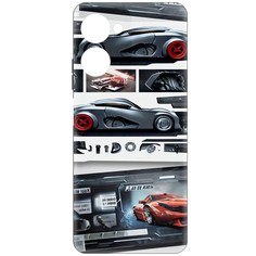 Чехол-накладка Софт Гаражный постер для Realme 10 Pro Krutoff