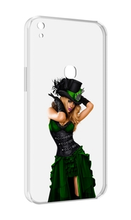 Чехол MyPads девушка-в-модном-длинном-платье женский для Alcatel SHINE LITE 5080X 5.0