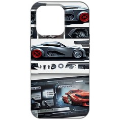 Чехол-накладка Софт Гаражный постер для iPhone 14 Pro Krutoff
