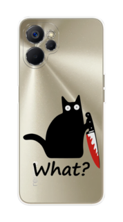 Чехол на Realme 9i 5G/10T 5G "Котик с ножом" Case Place
