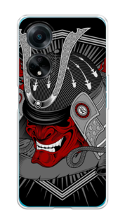 Чехол на Oppo A98 "Красная маска самурая" Case Place