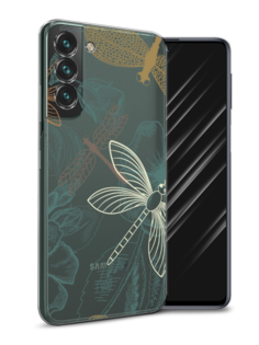 Чехол Awog на Samsung Galaxy S22 + / Самсунг S22 + "Тени стрекоз"