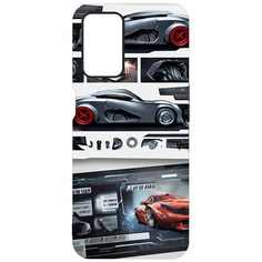 Чехол-накладка Софт Гаражный постер для Oppo A54 Krutoff