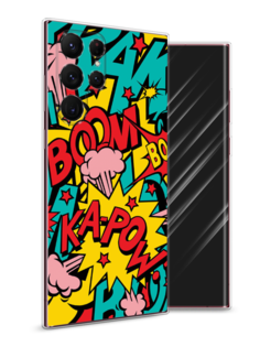 Чехол Awog на Samsung Galaxy S22 Ultra / Самсунг S22 Ultra "Постер pop art"
