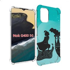 Чехол MyPads алладин тень для Nokia G400 5G