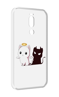 Чехол Mypads Котик-С-Злой-Тенью Для Meizu X8