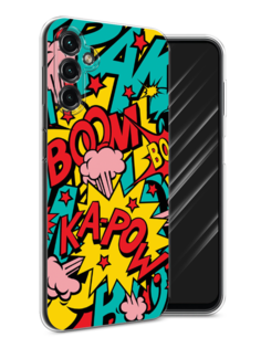 Чехол Awog на Samsung Galaxy A24 "Постер pop art"