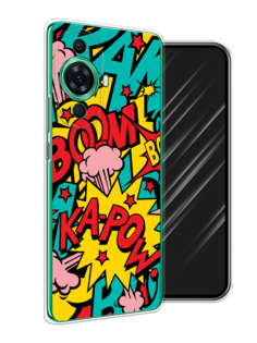 Чехол Awog на Huawei Nova 11 Pro "Постер pop art"
