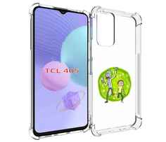 Чехол MyPads рик-и-морти-в-кружке для TCL 405