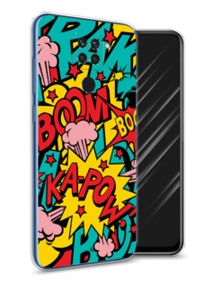 Чехол Awog на Xiaomi Redmi Note 9 "Постер pop art"