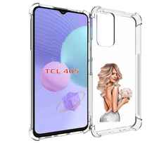 Чехол MyPads Роскошное-платье женский для TCL 405