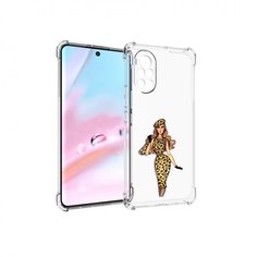 Чехол MyPads леопардовое платье женский для Huawei Nova 8 (ANG-LX1)