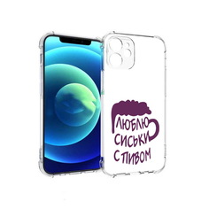 Чехол MyPads Tocco для Apple iPhone 12 mini люблю пить кружка (PT157566.610.453)