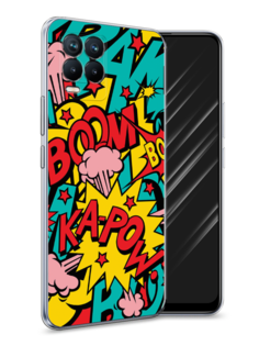 Чехол Awog на Realme 8 "Постер pop art"