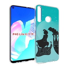 Чехол бампер MyPads алладин тень для Huawei P40 Lite E