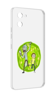 Чехол MyPads рик-и-морти-в-кружке для UMIDIGI G1