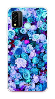 Чехол на BQ 6645L "Цветочный ковер" Case Place
