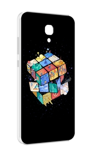 Чехол MyPads Кубик-Рубика для Meizu M6 (M711Q)