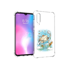 Чехол MyPads Tocco для Xiaomi Mi CC9 Счастливый чемодан (PT134127.292.166)