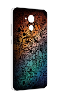 Чехол MyPads стикеты в тени для Huawei Honor 5C/7 Lite/GT3 5.2