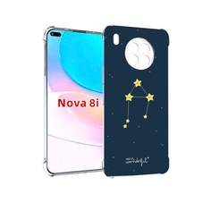 Чехол бампер MyPads знак-зодиака-весы-1 для Huawei Nova 8i