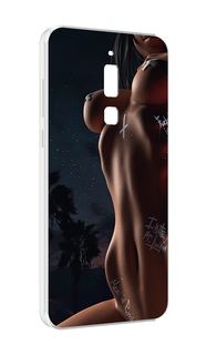Чехол MyPads белые-татуировки-на-теле для Meizu M6T