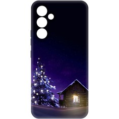 Чехол-накладка Софт Зимний домик для Samsung Galaxy A54 5G (A546) Krutoff