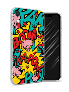 Чехол Awog на Apple iPhone XR (10R) / Айфон XR (10R) "Постер pop art"