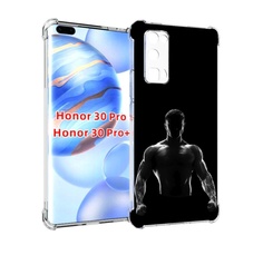 Чехол бампер MyPads накаченный мужчина в тени мужской для Huawei