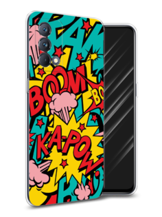 Чехол Awog на Realme GT Master Edition "Постер pop art"
