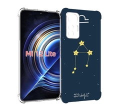 Чехол MyPads знак-зодиака-весы-1 для Xiaomi 12 Lite