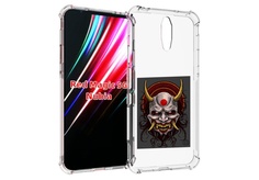 Чехол MyPads маска с клыками и рогами для ZTE Nubia Red Magic 1 5G