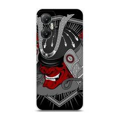 Чехол на Infinix HOT 20 5G "Красная маска самурая" Case Place