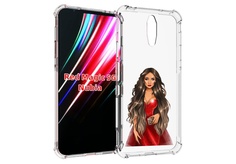 Чехол MyPads девушка-в-вечернем-платье женский для ZTE Nubia Red Magic 1 5G