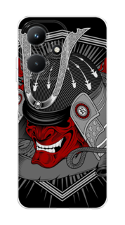 Чехол на Infinix Hot 30i "Красная маска самурая" Case Place