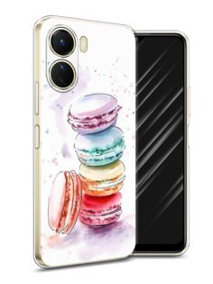 Чехол Awog на Vivo Y16 "Пирамидка макарони 2"