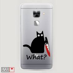 Чехол на LeEco Le Max 2 "Котик с ножом" Case Place