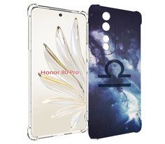 Чехол MyPads знак зодиака весы 5 для Honor 80 Pro