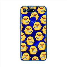 Чехол на Honor V20 "Утка с ножом" Case Place