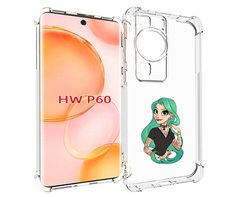 Чехол MyPads рапунцель-в-тату женский для Huawei P60