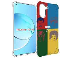 Чехол MyPads hot space queen альбом для Realme 10