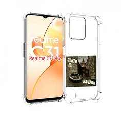 Чехол MyPads Качели Centr для OPPO Realme C31